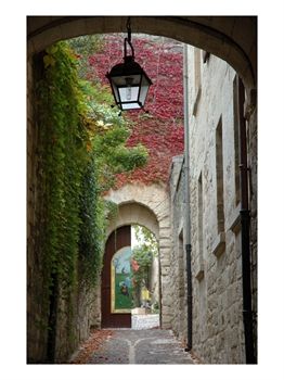 Alley to Garden, Languedoc-Roussillon, France